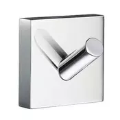 KUKA ZA PEŠKIRE boja hroma metal