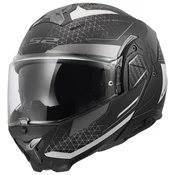 Motociklisticka kaciga na preklop LS2 FF910 Advant II Astral mat siva