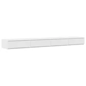 Ladice za krevet Bijelo 200 x 36,5 x 16,5 cm Konstruirano drvo