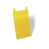 DURABLE ŽEPKI Z VEZICAMI ZA OZNAČEVANJE RUMENI A4