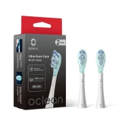 Oclean Nastavek Ultra Gum Care - 2 kos Bela, za električno zobno ščetko