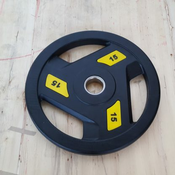Olimpijski gumirani disk TRIGRIP CS, 15kg