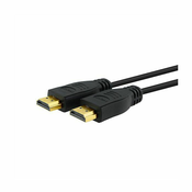 Maxpower kabel HDMI-HDMI 1.4 M/M GOLD PLATED 5m: crni - Crna - 500 cm - 12 mjeseci - Maxpower