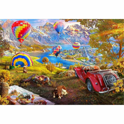 Puzzle Balon na Vruci Zrak Dolina Educa 3000 dijelova