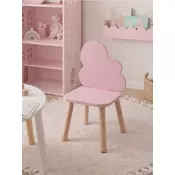 Sinsay - Stolica sa naslonom u obliku oblaka - pastelno roze