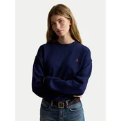Polo Ralph Lauren Jopa 211971697002 Mornarsko modra Relaxed Fit