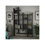 Hanah Home Polica 122x188x25.5cm Antracit
