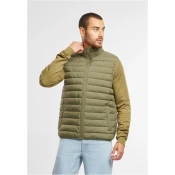 Mens basic light vest dark olive