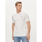Save The Duck Polo majica Ovidio DR1213M-BATE18 Bela Regular Fit