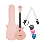 CONCERT Ukulele CARBON Pink (+ torba, trzalice) HH 2288
