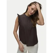 Vero Moda Bluza Selma 10345667 Rjava Regular Fit
