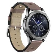 BStrap Leather Italy pašček za Samsung Galaxy Watch 3 45mm, khaki rose
