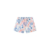 MANGO KIDS Kratke kopalne hlače PORTOBB modra/oranžna/malina/off-bela