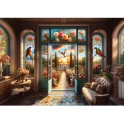 Art puzzle - Puzzle Vrata v pomlad - 500 kosov