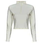 Converse HALF-ZIP MOCK NECK LONG SLEEVE TOP Bijela