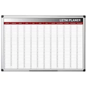 Tabla planer Bi-Office letni, 60 x 90 cm