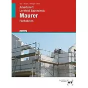 Arbeitsheft mit eingetragenen Lösungen Lernfeld Bautechnik Maurer