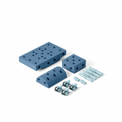 MODU Curiosity set modularnih kock - Deep Blue/Sky Blue - Modu - 0 m+