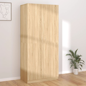 Garderobna omara sonoma hrast 90x52x200 cm iverna plošča