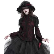 Gothic in punk ženska majica - Dark Red Gothic - DEVIL FASHION - TT27902
