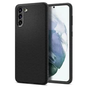 Spigen Ovitek Spigen Liquid Air za Samsung Galaxy S21 - črn mat