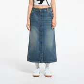 Krilo Carhartt WIP W Marvin Skirt Blue Worn Used Wash XS