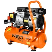 slomart NEO TOOLS brez oljni kompresor, 12 l
