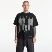 Majice PLEASURES Definitely Heavyweight Shirt Faded Black XXL