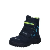 SUPERFIT Čizme za snijeg HUSKY, limeta zelena / mornarsko plava / neonsko plava