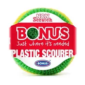 Žična krtača, plastična, 3 kosi, BONUS, mešanica barv, 3 kosi