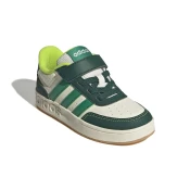 Adidas Patike za decake Breakbase C, JR0206, Belo-zelene