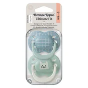 Tommee Tippee tolažilna duda - silikon , 0-6m, M, 2/1
