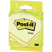 3M Lepilni lističi 3M Post-it Notes, 6820GB, (D x Š) 76 mm x 76 mm, rumene barve, 1 kos