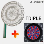X DARTS | komplet segmentov + matrix folija | Triple