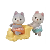 Sylvanian družina Husky dvojčkov
