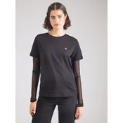 Calvin Klein Jeans Majica LV047B224G Črna Regular Fit