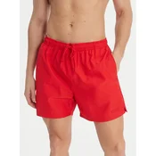 Calvin Klein Swimwear Kopalne hlače LV00N61027 Rdeča Regular Fit