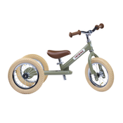 Trybike Steel 2u1 bicikl za djecu - Zelena Vintage