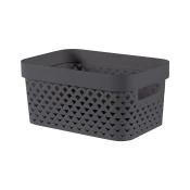 Škatla Curver Pure S 4,5 l temno siva