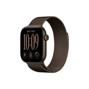 APPLE Watch Series 12 GPS 42mm Dark Bronze Aluminium Case with Dark Bronze Milanese Loop (MKDC4WF/A)