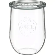 Weck Kozarec za vlaganje s steklenim pokrovom 950 ml, oblika tulipana