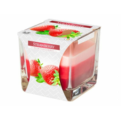 eoshop Sveča v kozarcu MAVRICA Dišeča JAGODA 170g