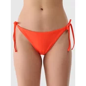 4F Športne bikini hlačke  oranžno rdeča