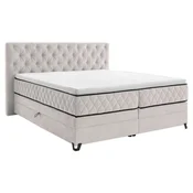 Modern Living Postelja Boxspring Carmen, Barva Šampanjca, 160x200