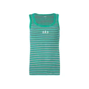 GAP Top kamela / petrol / svetlo zelena