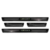 VW ID.5 2022- Door Sill Plates (dark, glossy)