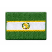 shumee Našitek Zastava Afriške unije - Magnetna podlaga - Vezen našitek/značka/emblem