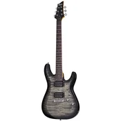 Schecter C-6 Plus Charcoal Burst elektricna gitara