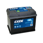 EXIDE akumulator excell EB620. 62D+ 540A(EN)