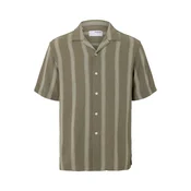 SELECTED HOMME Srajca SLHSal oliva/off-bela
